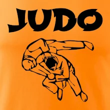 Judo nápis + postavy