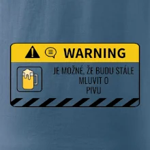 Warning mluvení - pivo