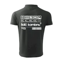 Čárový kód řidič kamionu