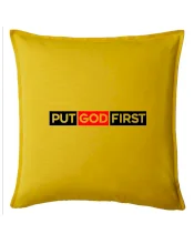 Put God first obdélník