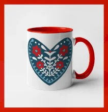 Folklor - srdce modré plné