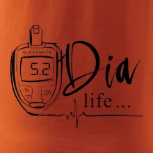 D I A Life - kreslený glukometr