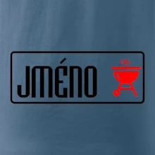 Triko na grilování s vlastním jménem