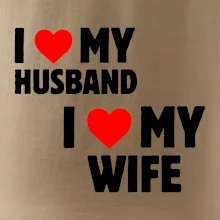 I love my wife