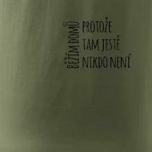 Běžím domů protože tam ještě nikdo není - na prsu