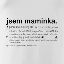 Jsem maminka. Mluvím plynně dětským pláčem bíle
