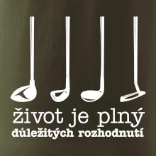 Golf - důležitá rozhodnutí