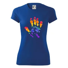 LGBT hand print