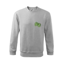 Monstera listy na prsu