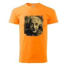 Albert se sluchátky Albert se sluchátky