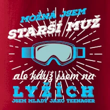 Lyže - možná jsem starší muž