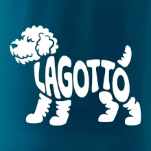 Lagotto nápis v těle