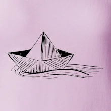 Letní romance - papírová loďka