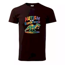 Stojící Rex Autism is my superpower