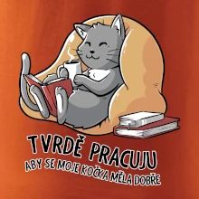 Tvrdě pracuju, aby se kočka měla dobře