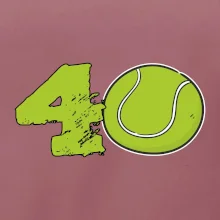 Tenis kulaté narozeniny 40