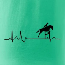 EKG kůň přeskok