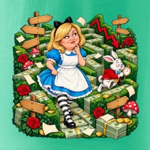 Alenka v říši dluhů finanční bludiště