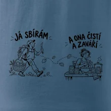 Já sbírám ona čistí a zavaří