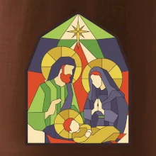 Vitráž - jesličky