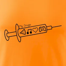 My Drugs - jídlo hudba