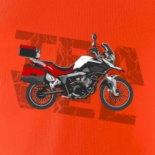 Cestovní enduro červená