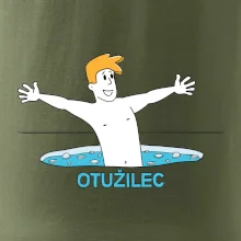 Otužilec - kreslený