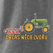 Traktor občas něco zvoře