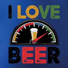 I love beer - palivoměr I love beer - palivoměr