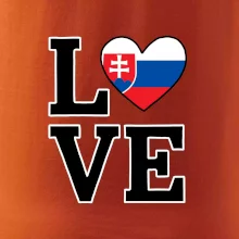 Love Slovenská vlajka