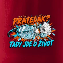 Badminton přátelák o život