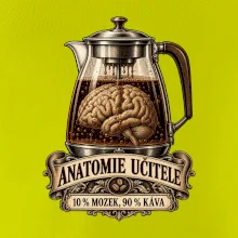 Anatomie učitele deset procent mozek devadesát káva