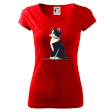 Mourovatá kočka pixel