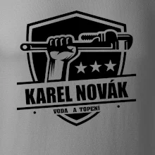 Instalatér - Erb vlastní nápis