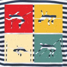 Skok do výšky vintage