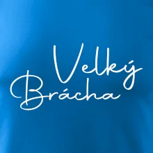 Velký brácha - nápis na zádech