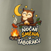 Noční směna u táboráku