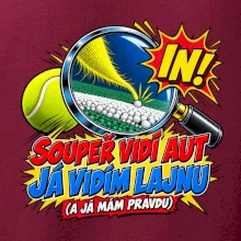 Soupeř vidí aut já vidím lajnu