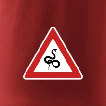 Dopravní značka - Pozor had