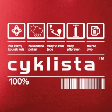 Čárový kód - Cyklista