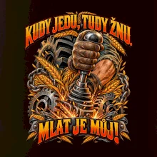 Kudy jedu tudy žnu řadicí páka traktoru