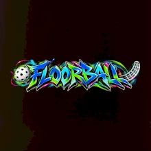 Florbalové graffiti v neonových barvách