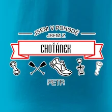 Jsem v pohodě jsem z ... (vlastní název a jméno)