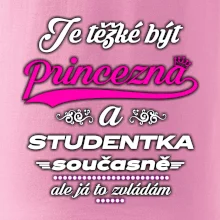Je těžké být princezna - studentka