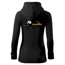 Bagrista v kruhu - vlastní nápis