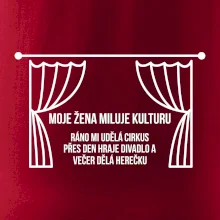 Žena miluje kulturu