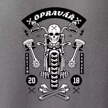 Lebka motorkář opravář