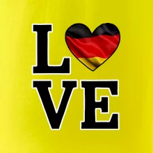 Love Německá vlajka