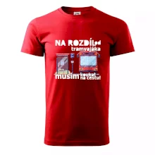 Na rozdíl od tramvajáka musím koukat na cestu