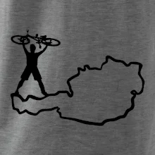 Cyklista - Mapa Rakouska